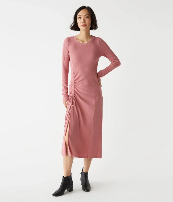 Michael Stars Ilia Thermal Midi Dress- Dresses | Midi Dresses