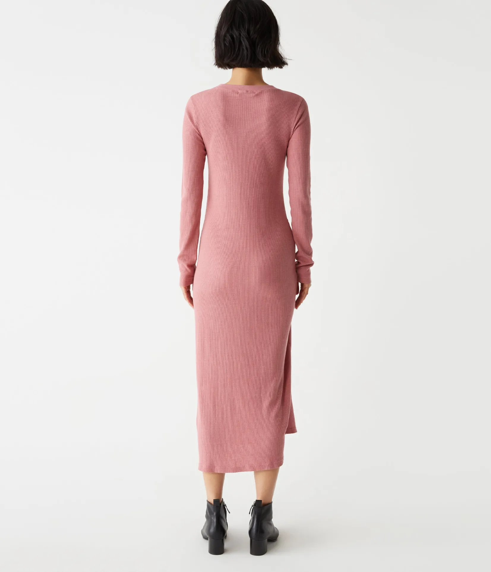 ilia_thermal_midi_dress_3.webp Michael Stars Ilia Thermal Midi Dress- Dresses | Midi Dresses