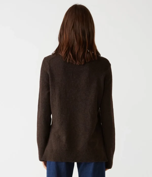 Michael Stars Imogen Crew Neck Sweater- Sweaters & Cardigans