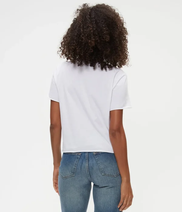 Michael Stars Jackie Crew Neck Tee- T-Shirts | Daily T-Shirts