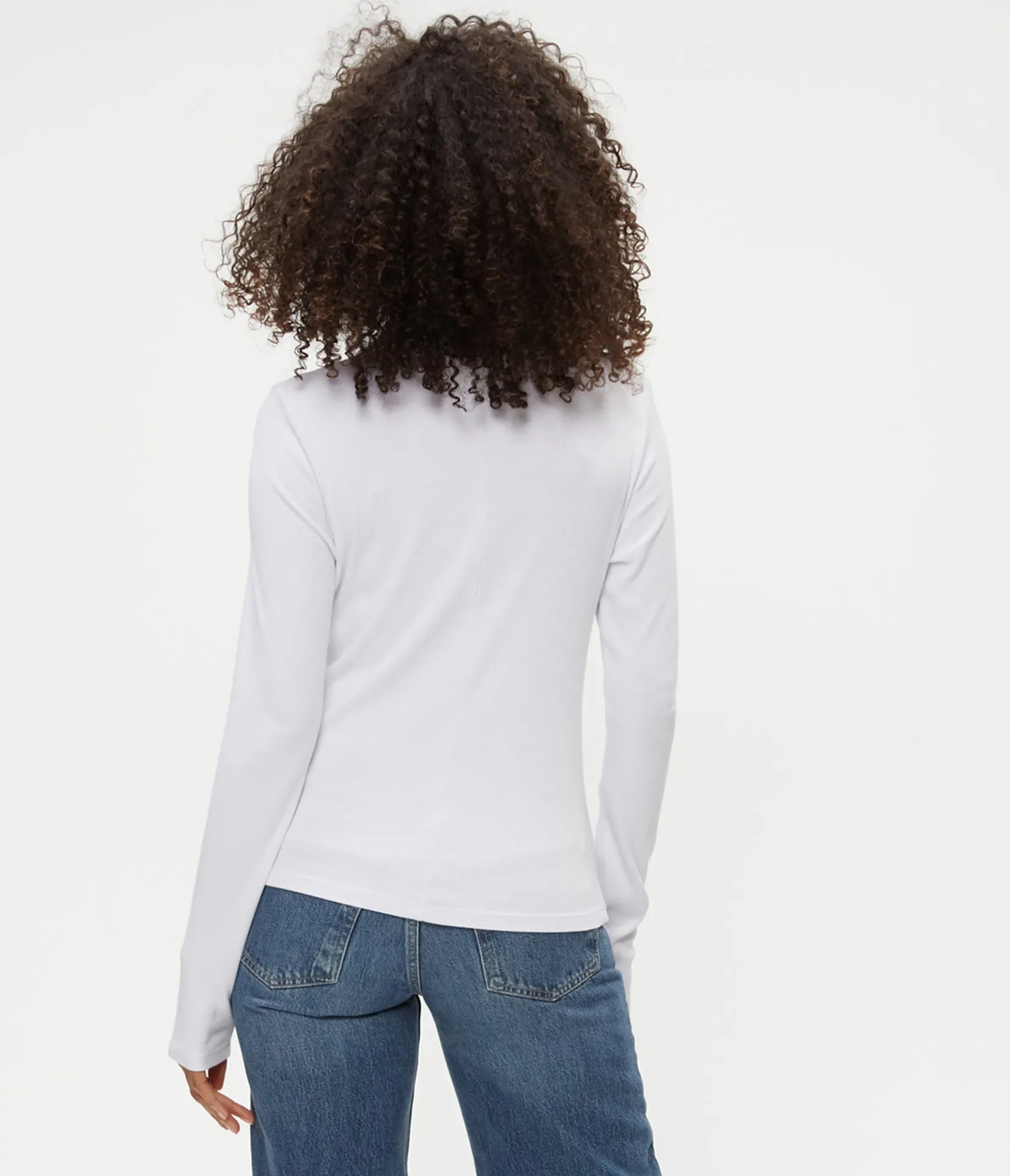 janine_mock_neck_top_35.webp Michael Stars Janine Mock Neck Top- T-Shirts | Ultra Rib T-Shirts