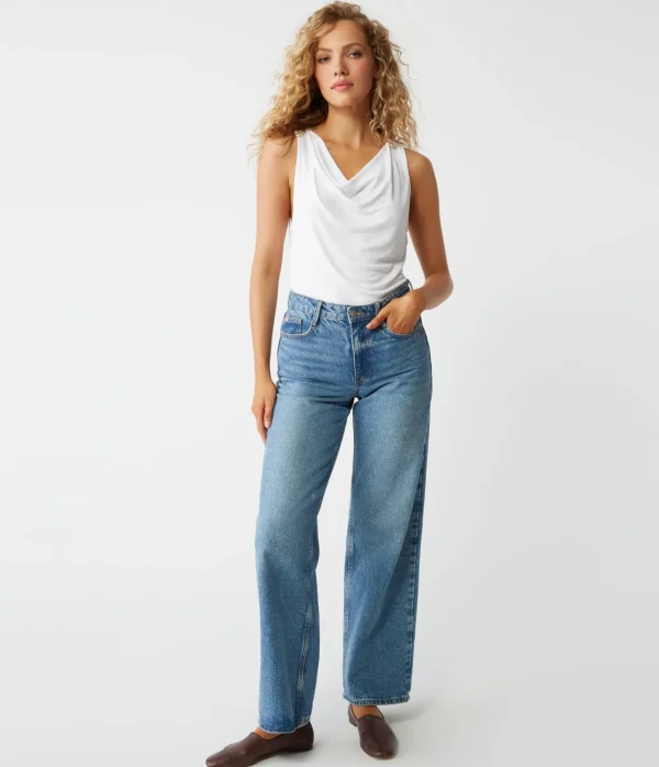 Michael Stars Jeanette Cowl Neck Tank- Tops, Blouses & Shirts | Tank Tops