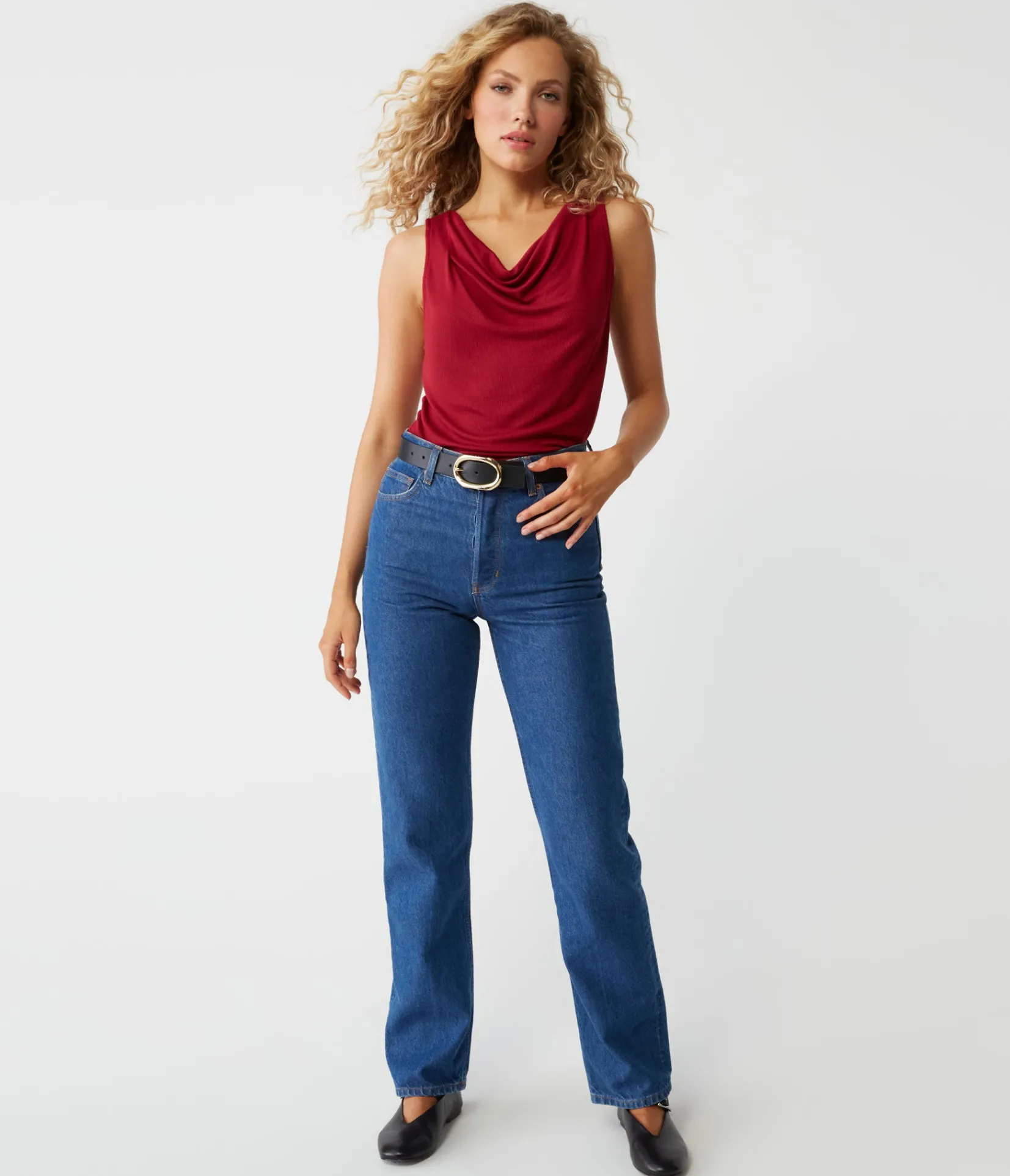 jeanette_cowl_neck_tank_13.webp Michael Stars Jeanette Cowl Neck Tank- Tops, Blouses & Shirts | Tank Tops