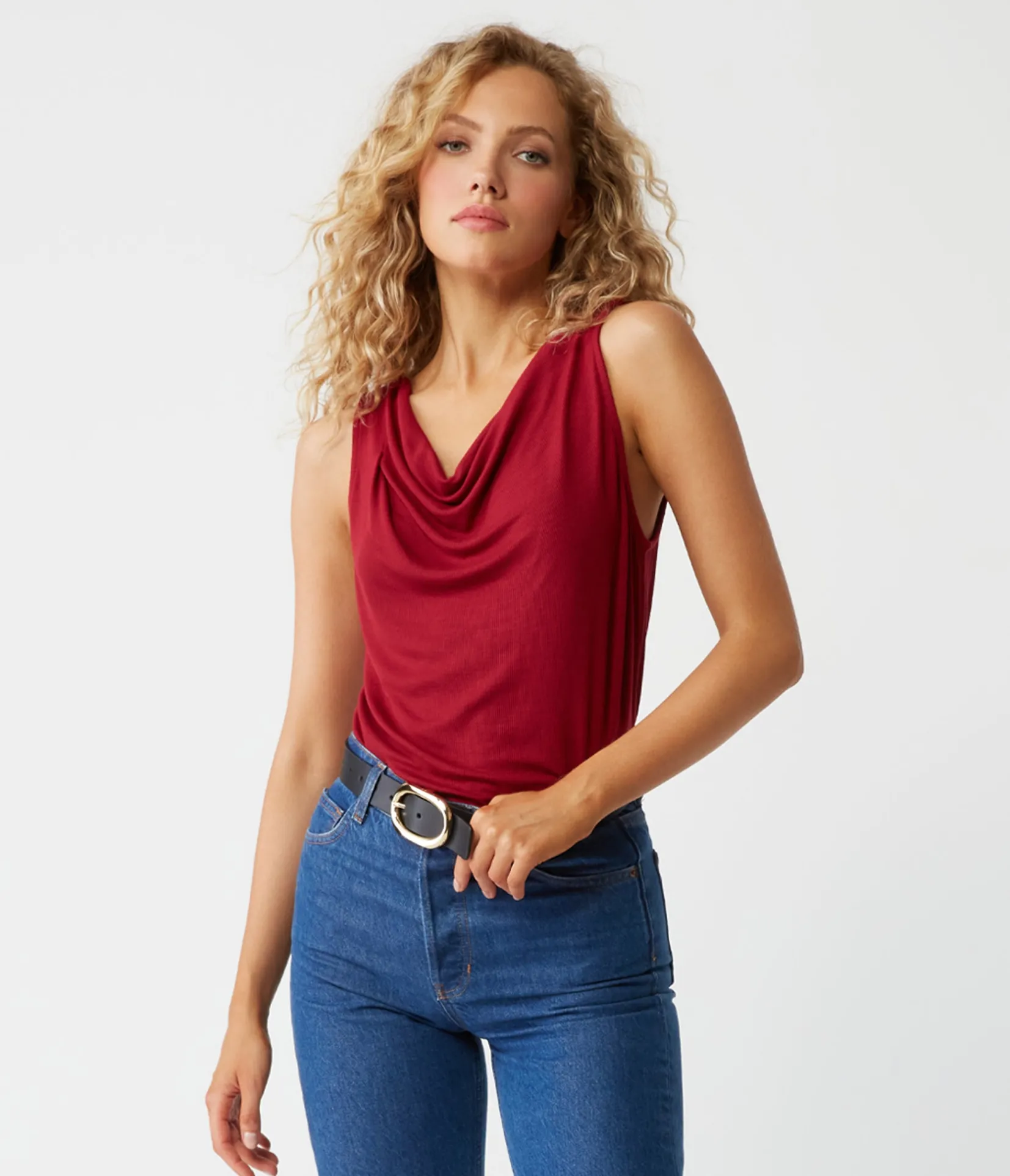 jeanette_cowl_neck_tank_14.webp Michael Stars Jeanette Cowl Neck Tank- Tops, Blouses & Shirts | Tank Tops