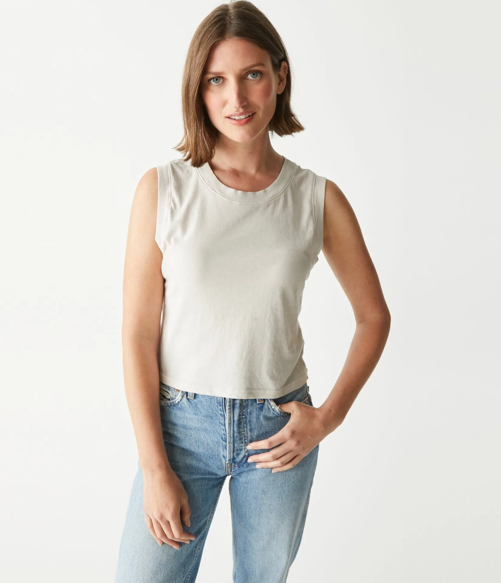 johnnie_cropped_muscle_tank_12.webp Michael Stars Johnnie Cropped Muscle Tank- Tank Tops