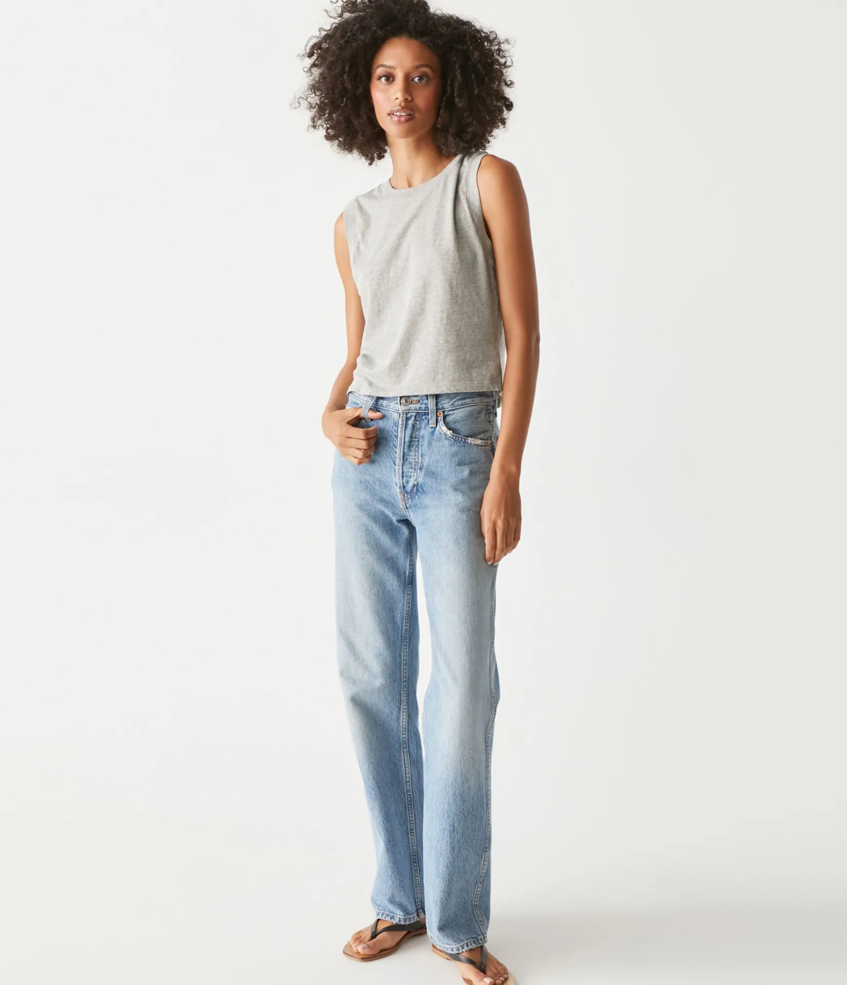 johnnie_cropped_muscle_tank_21.webp Michael Stars Johnnie Cropped Muscle Tank- Tank Tops
