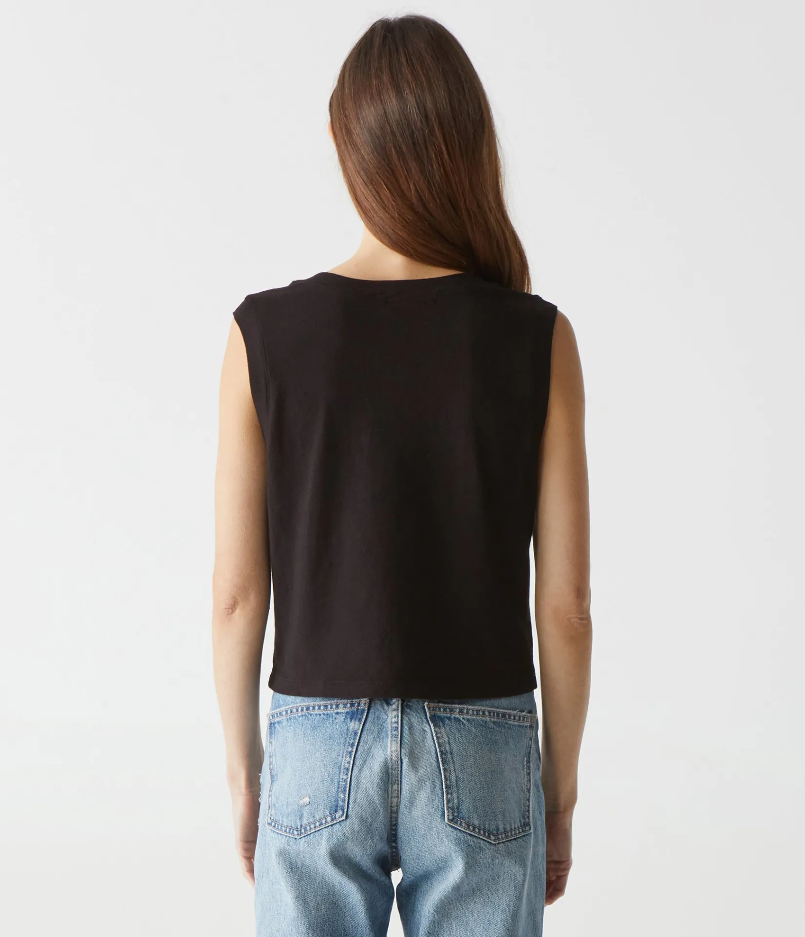 johnnie_cropped_muscle_tank_3.webp Michael Stars Johnnie Cropped Muscle Tank- Tank Tops