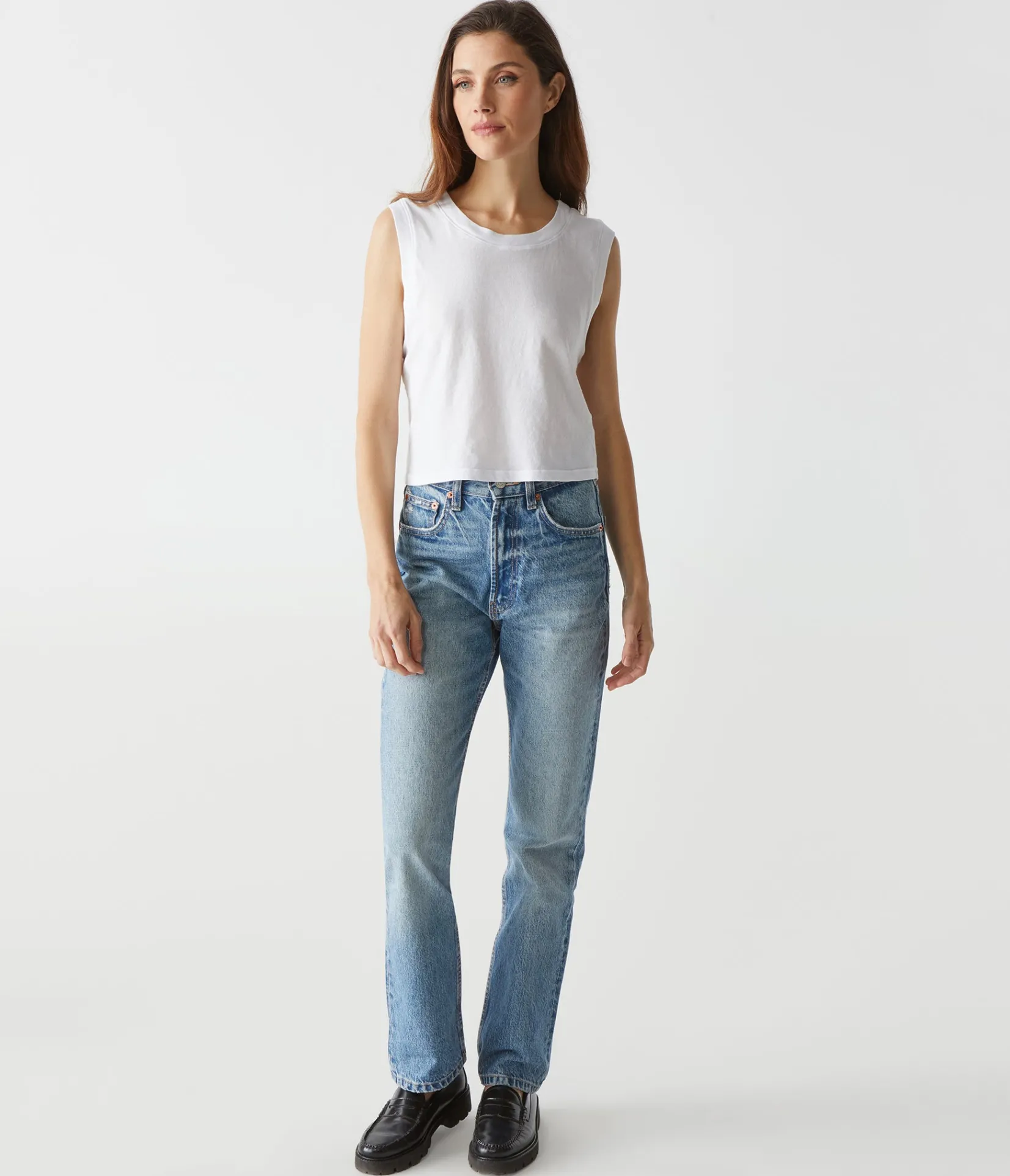 johnnie_cropped_muscle_tank_5.webp Michael Stars Johnnie Cropped Muscle Tank- Tank Tops