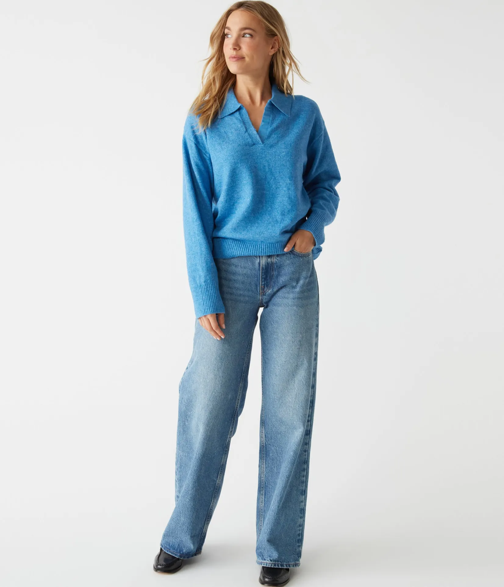 jonas_johnny_collar_sweater_5.webp Michael Stars Jonas Johnny Collar Sweater- Sweaters & Cardigans