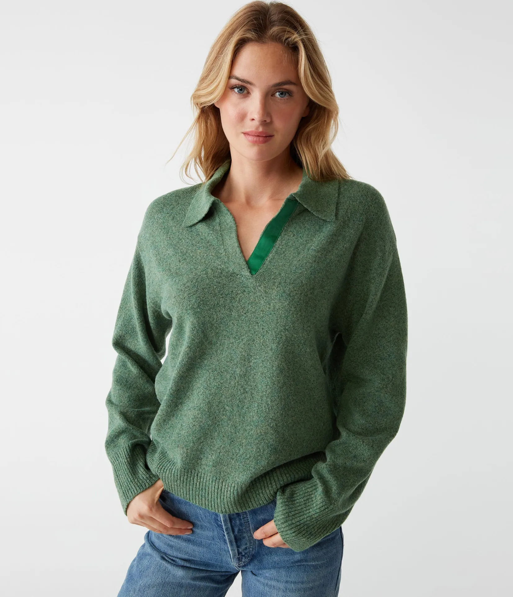 jonas_johnny_collar_sweater_8.webp Michael Stars Jonas Johnny Collar Sweater- Sweaters & Cardigans