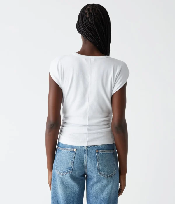 Michael Stars Joni Power Shoulder Tee- Tops, Blouses & Shirts | T-Shirts