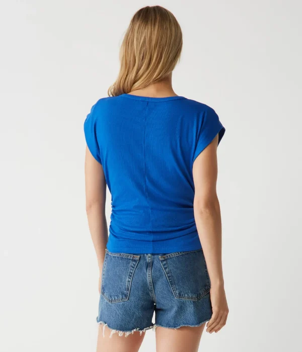 Michael Stars Joni Power Shoulder Tee- Tops, Blouses & Shirts | T-Shirts