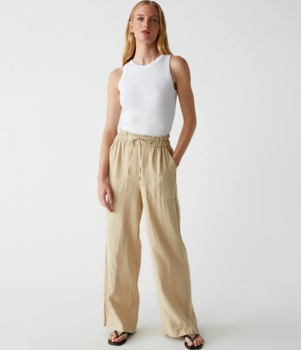 Michael Stars Jules Linen Pant- Pants, Shorts & Skirts