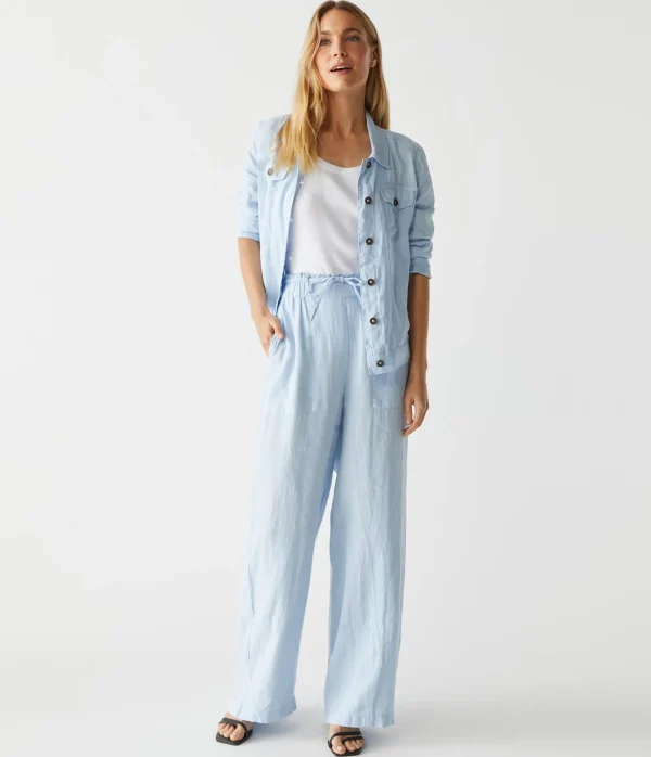 Michael Stars Jules Linen Pant- Pants, Shorts & Skirts