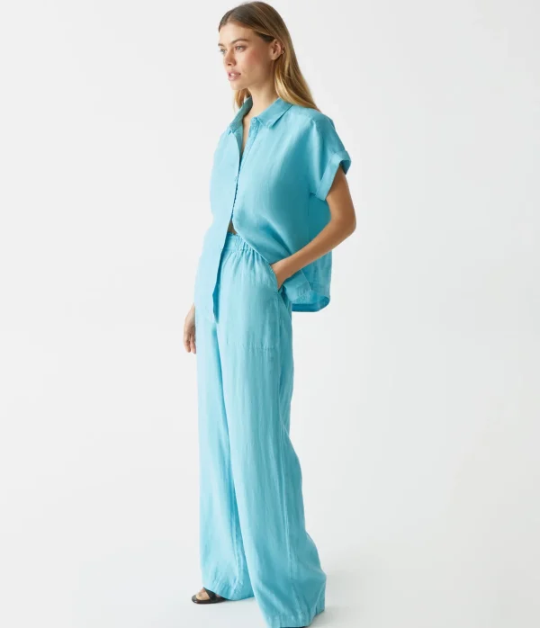 Michael Stars Jules Linen Pant- Pants, Shorts & Skirts
