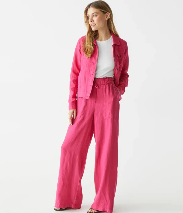 Michael Stars Jules Linen Pant- Pants, Shorts & Skirts