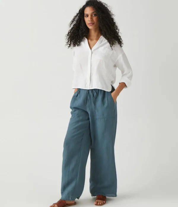 Michael Stars Jules Linen Pant- Pants, Shorts & Skirts
