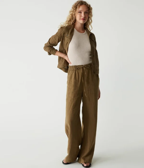 Michael Stars Jules Linen Pant- Pants, Shorts & Skirts
