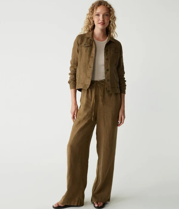 Michael Stars Jules Linen Pant- Pants, Shorts & Skirts