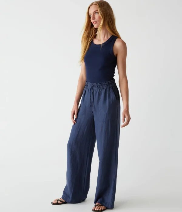Michael Stars Jules Linen Pant- Pants, Shorts & Skirts
