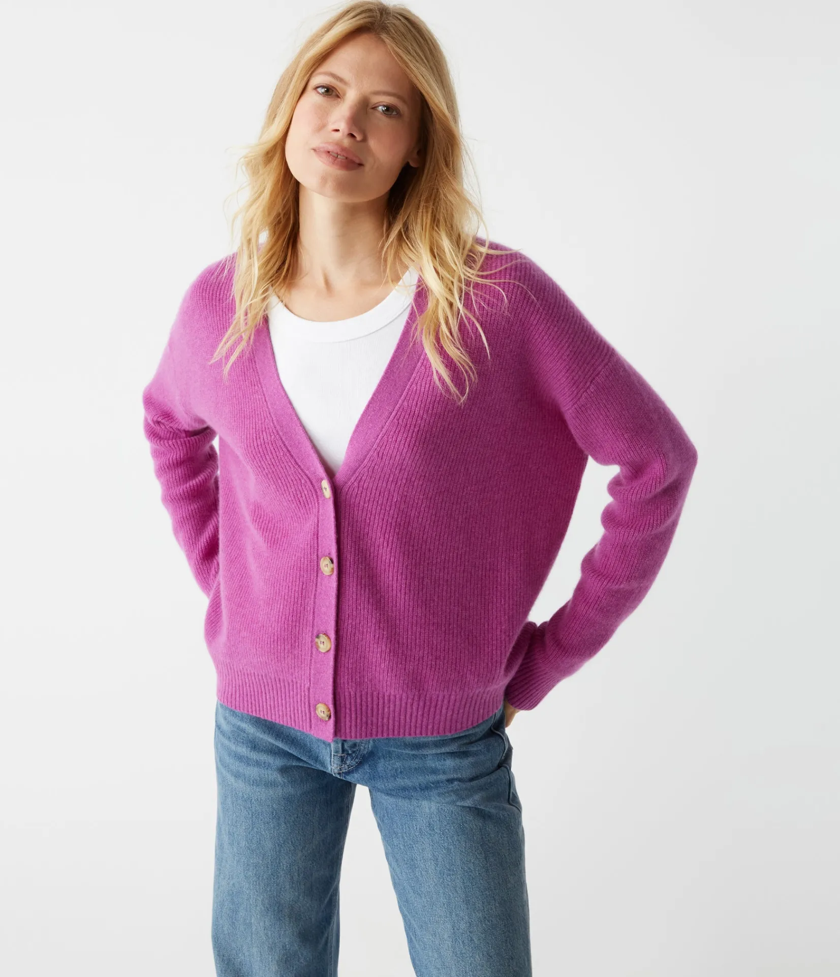 julia_cashmere_cardigan_0.webp Michael Stars Julia Cashmere Cardigan- Sweaters & Cardigans