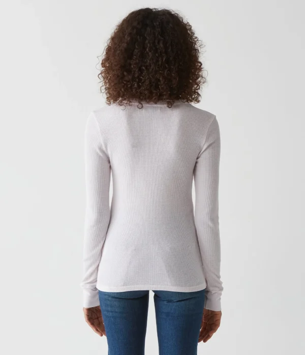 Michael Stars Juliet Thermal Tee- T-Shirts | Loungewear