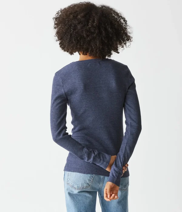 Michael Stars Juliet Thermal Tee- T-Shirts | Loungewear