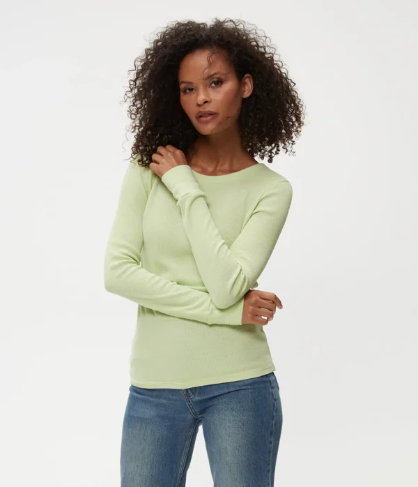 Michael Stars Juliet Thermal Tee- T-Shirts | Loungewear