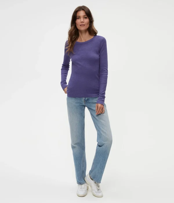 Michael Stars Juliet Thermal Tee- T-Shirts | Loungewear