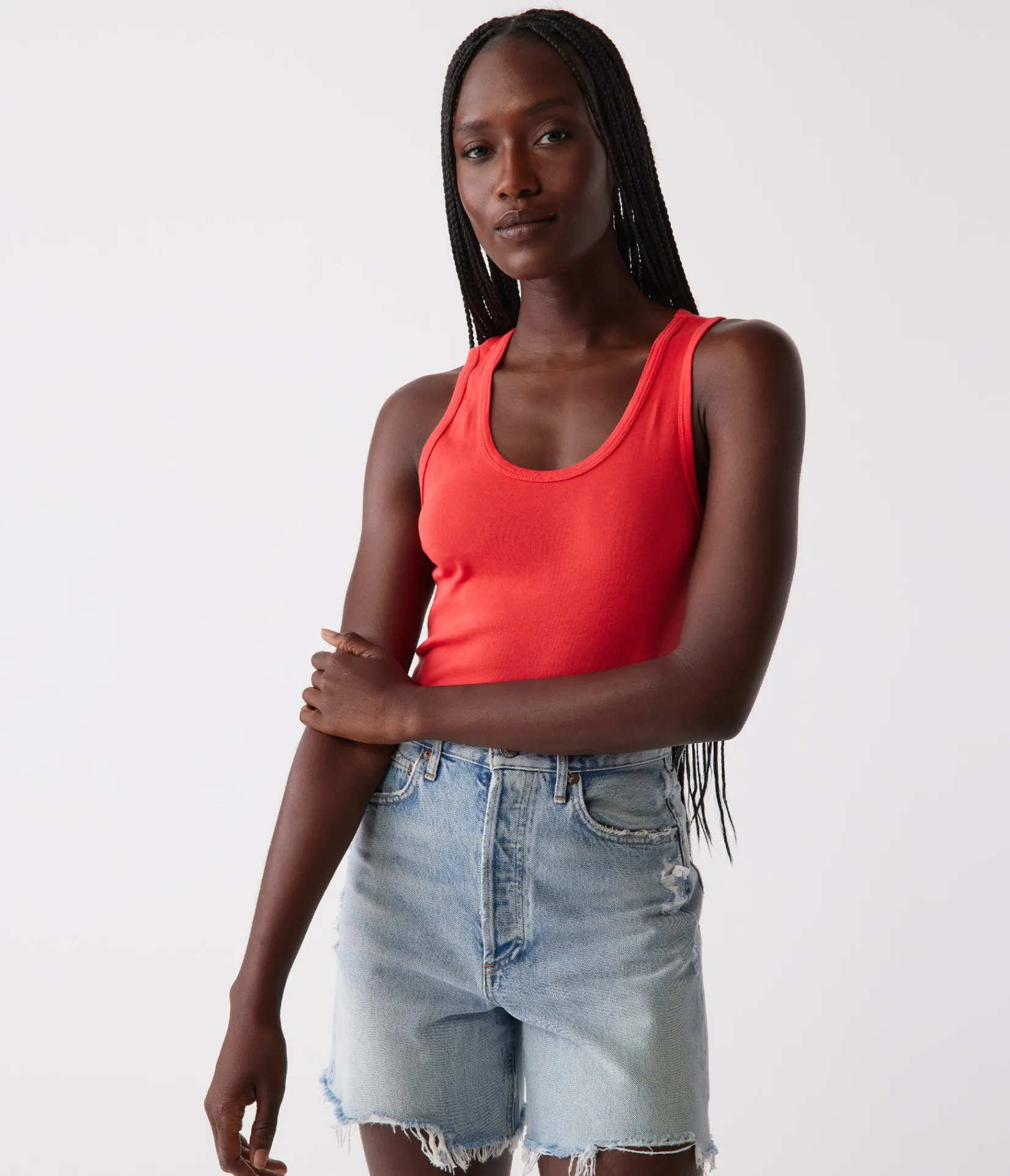 juno_scoop_neck_tank_11.webp Michael Stars Juno Scoop Neck Tank- Tank Tops | Supima Cotton T-Shirts