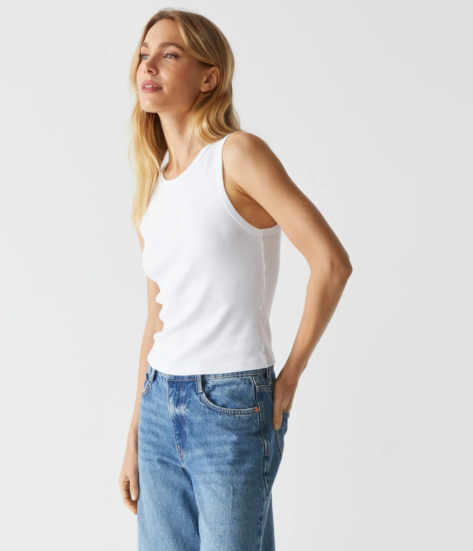 kendall_cropped_tank_22.webp Michael Stars Kendall Cropped Tank- Tank Tops | 1x1 Cotton T-Shirts