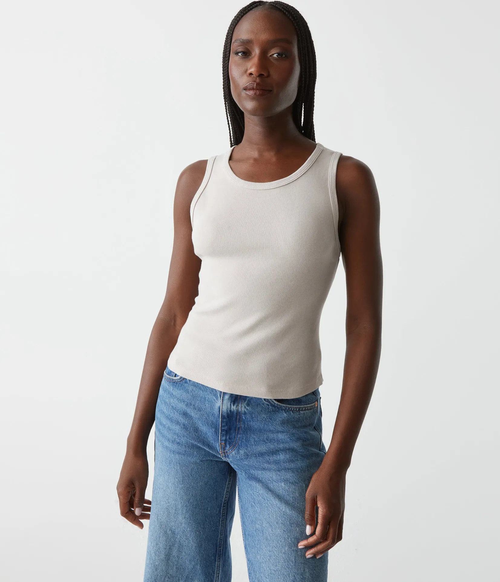 kendall_cropped_tank_4.webp Michael Stars Kendall Cropped Tank- Tank Tops | 1x1 Cotton T-Shirts