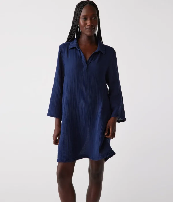 Michael Stars Kini Tunic Dress- Dresses | Mini Dresses