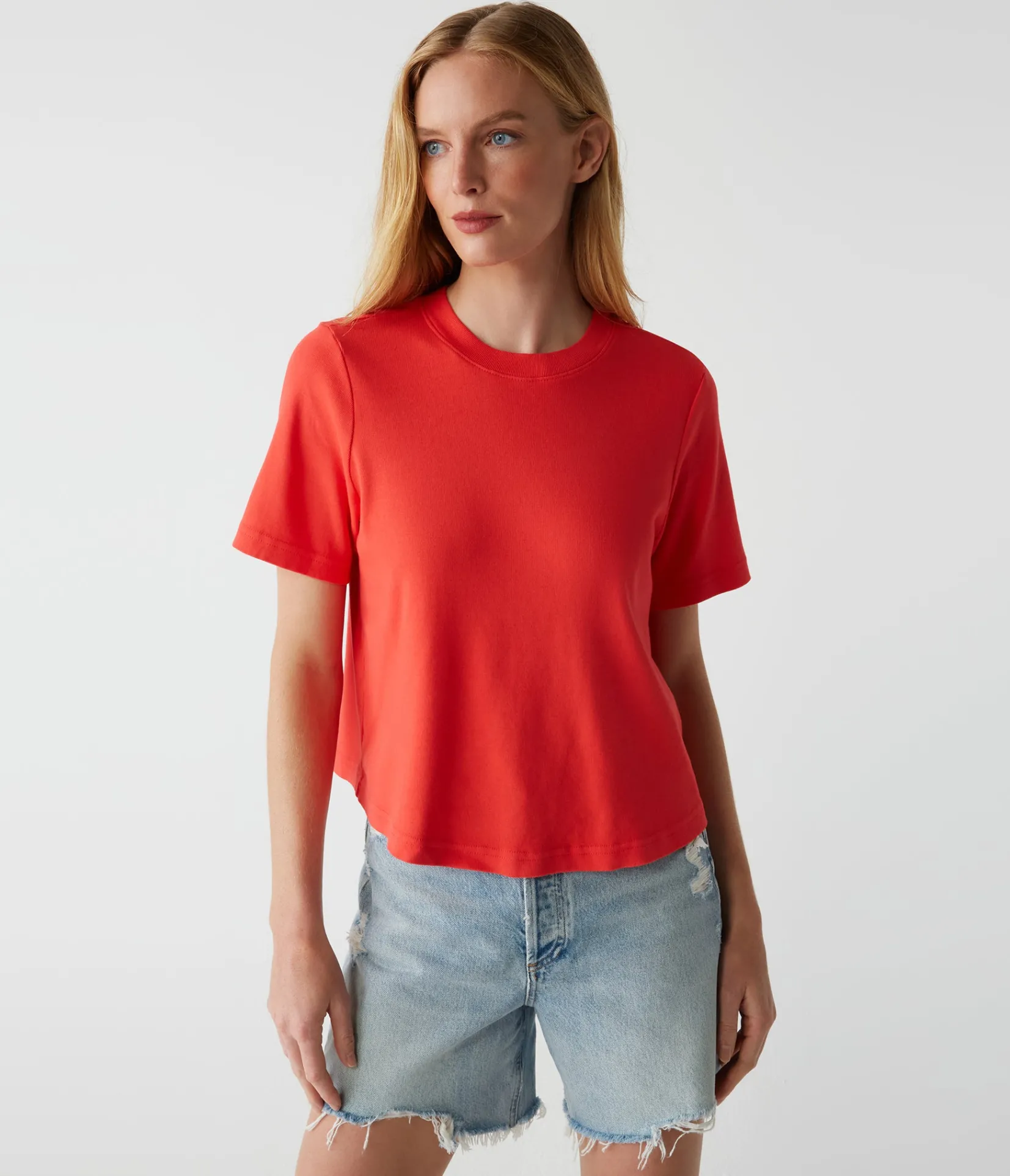 kona_crew_neck_tee_16.webp Michael Stars Kona Crew Neck Tee- T-Shirts | 1x1 Cotton T-Shirts