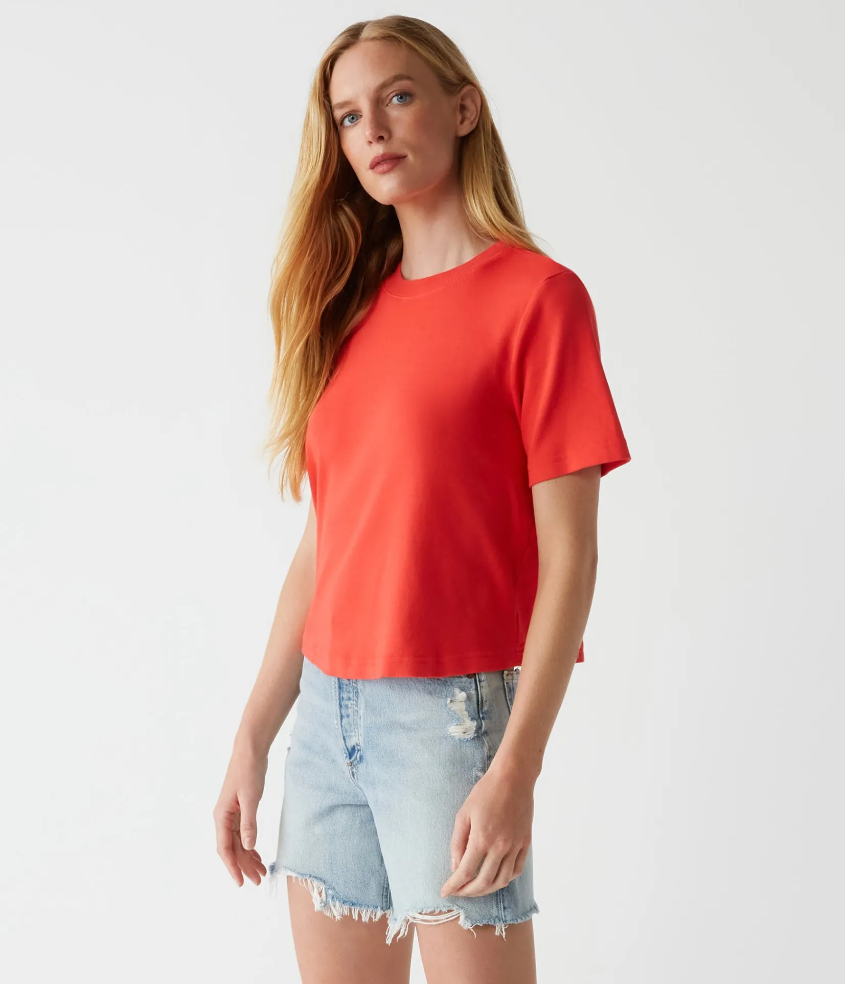 kona_crew_neck_tee_18.webp Michael Stars Kona Crew Neck Tee- T-Shirts | 1x1 Cotton T-Shirts