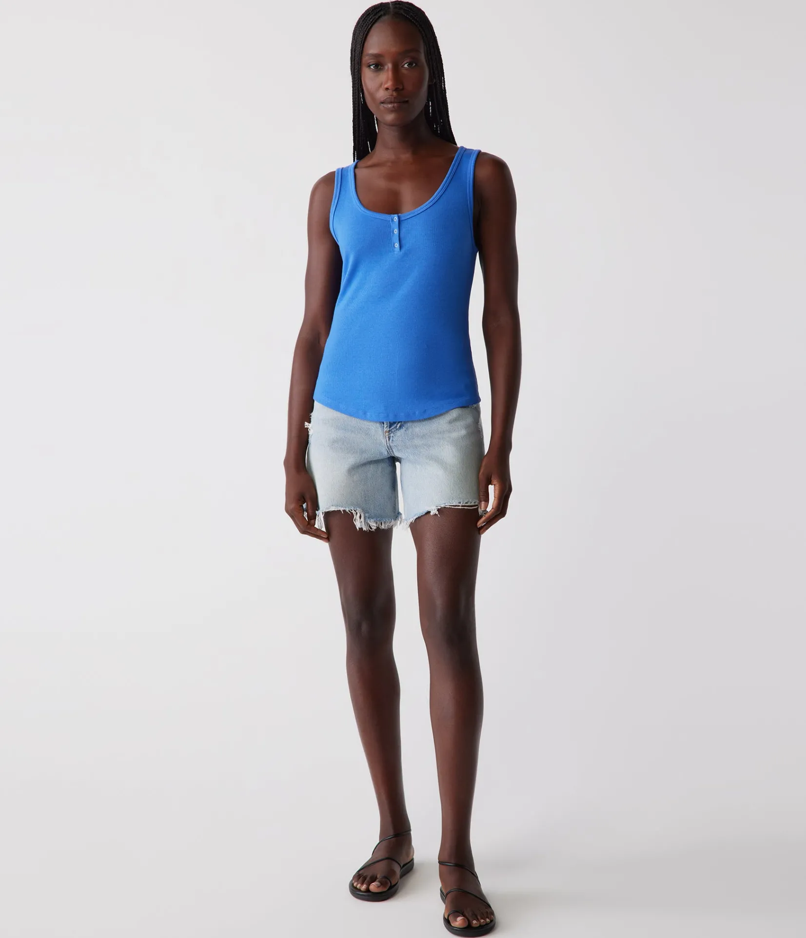 kris_snap_front_tank_29.webp Michael Stars Kris Snap Front Tank- Tank Tops | Ultra Rib T-Shirts