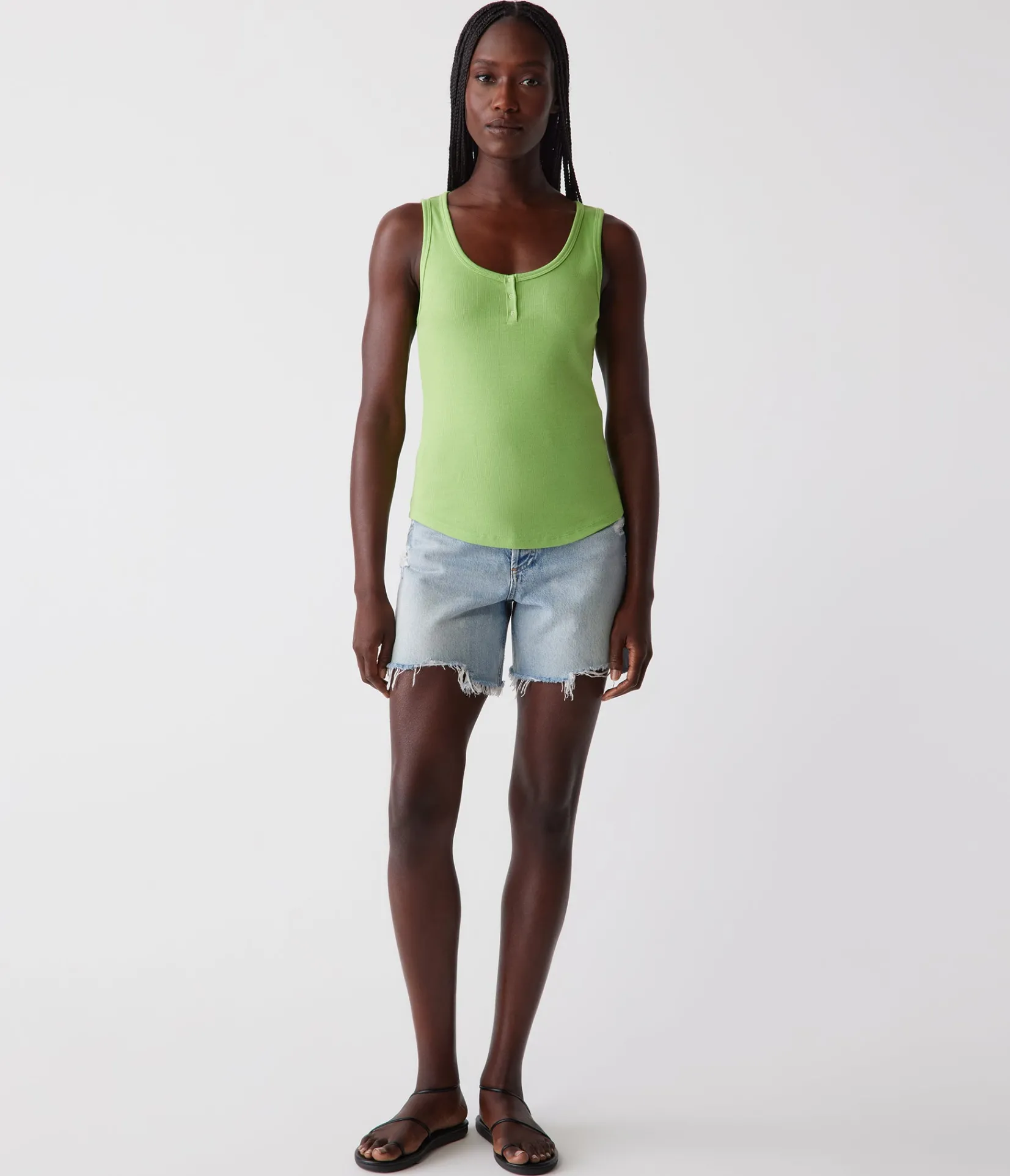 kris_snap_front_tank_5.webp Michael Stars Kris Snap Front Tank- Tank Tops | Ultra Rib T-Shirts