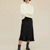 Michael Stars Leila Bias Midi Skirt- Pants, Shorts & Skirts