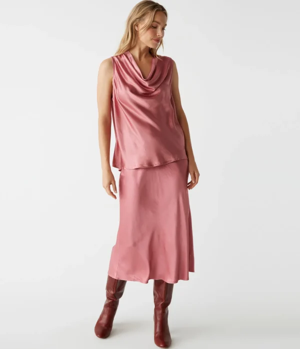 Michael Stars Leila Bias Midi Skirt- Pants, Shorts & Skirts