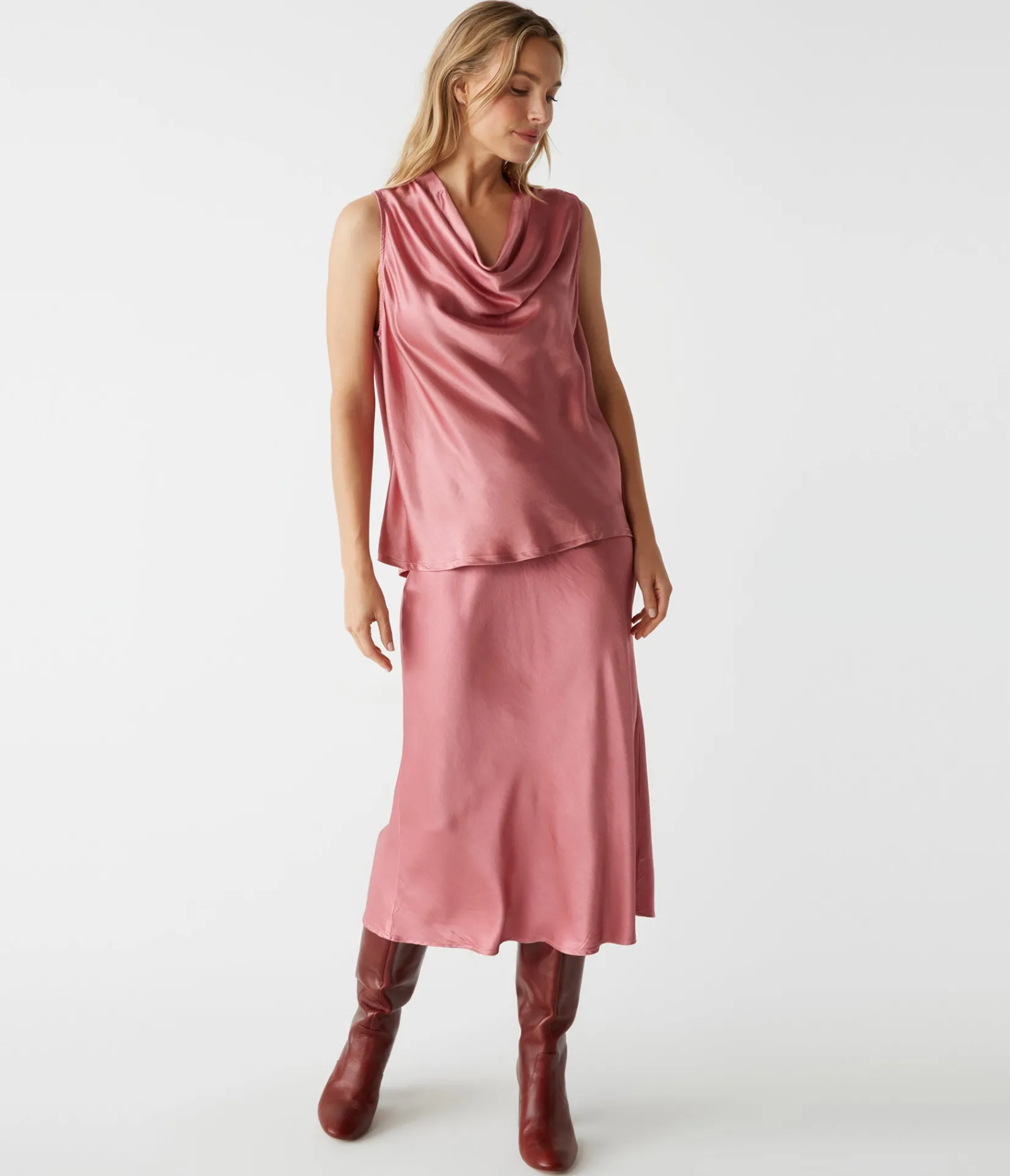 leila_bias_midi_skirt_10.webp Michael Stars Leila Bias Midi Skirt- Pants, Shorts & Skirts