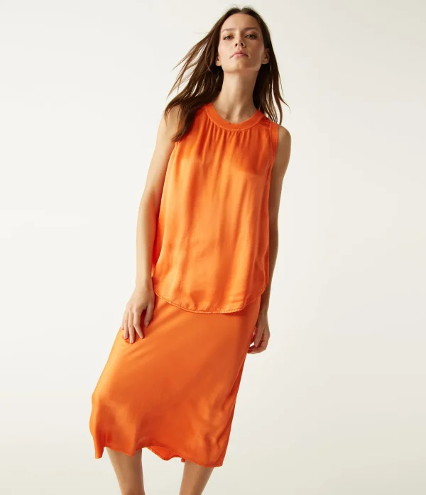 Michael Stars Leila Bias Midi Skirt- Pants, Shorts & Skirts