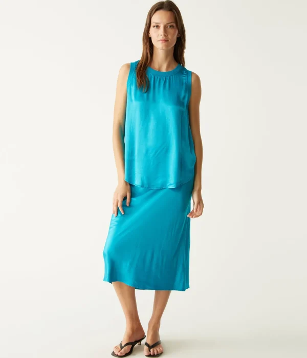 Michael Stars Leila Bias Midi Skirt- Pants, Shorts & Skirts