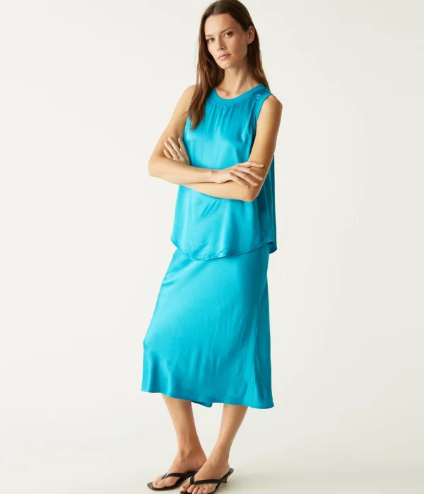 Michael Stars Leila Bias Midi Skirt- Pants, Shorts & Skirts