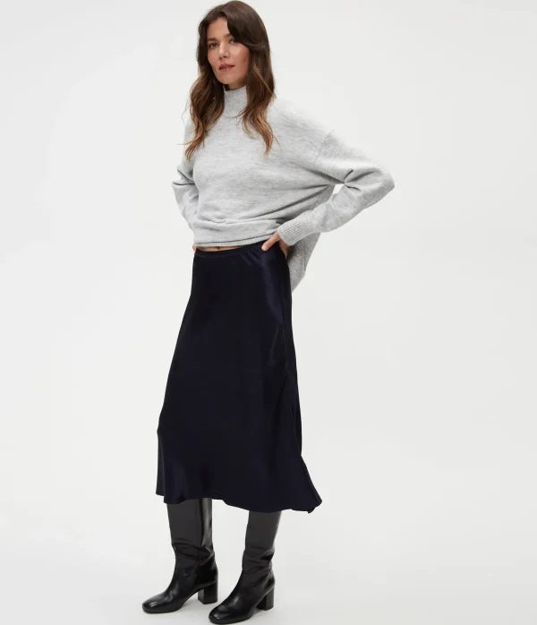 Michael Stars Leila Bias Midi Skirt- Pants, Shorts & Skirts