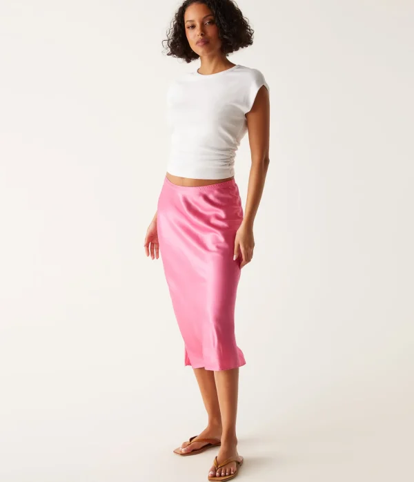 Michael Stars Leila Bias Midi Skirt- Pants, Shorts & Skirts