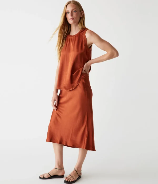 Michael Stars Leila Bias Midi Skirt- Pants, Shorts & Skirts