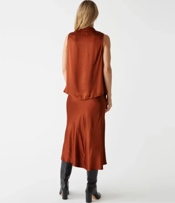 Michael Stars Leila Bias Midi Skirt- Pants, Shorts & Skirts