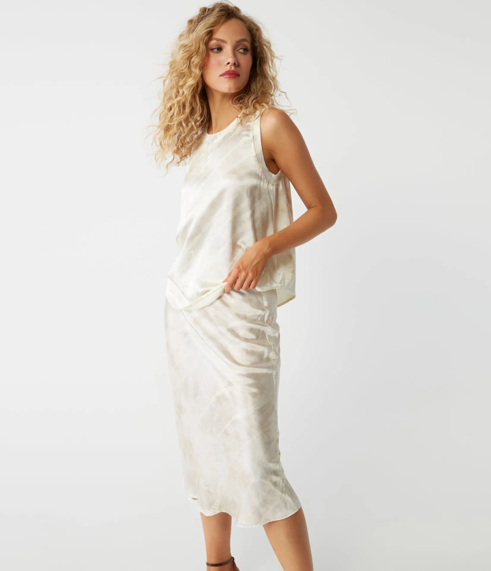 leila_double_dye_skirt_4.webp Michael Stars Leila Double Dye Skirt- Pants, Shorts & Skirts