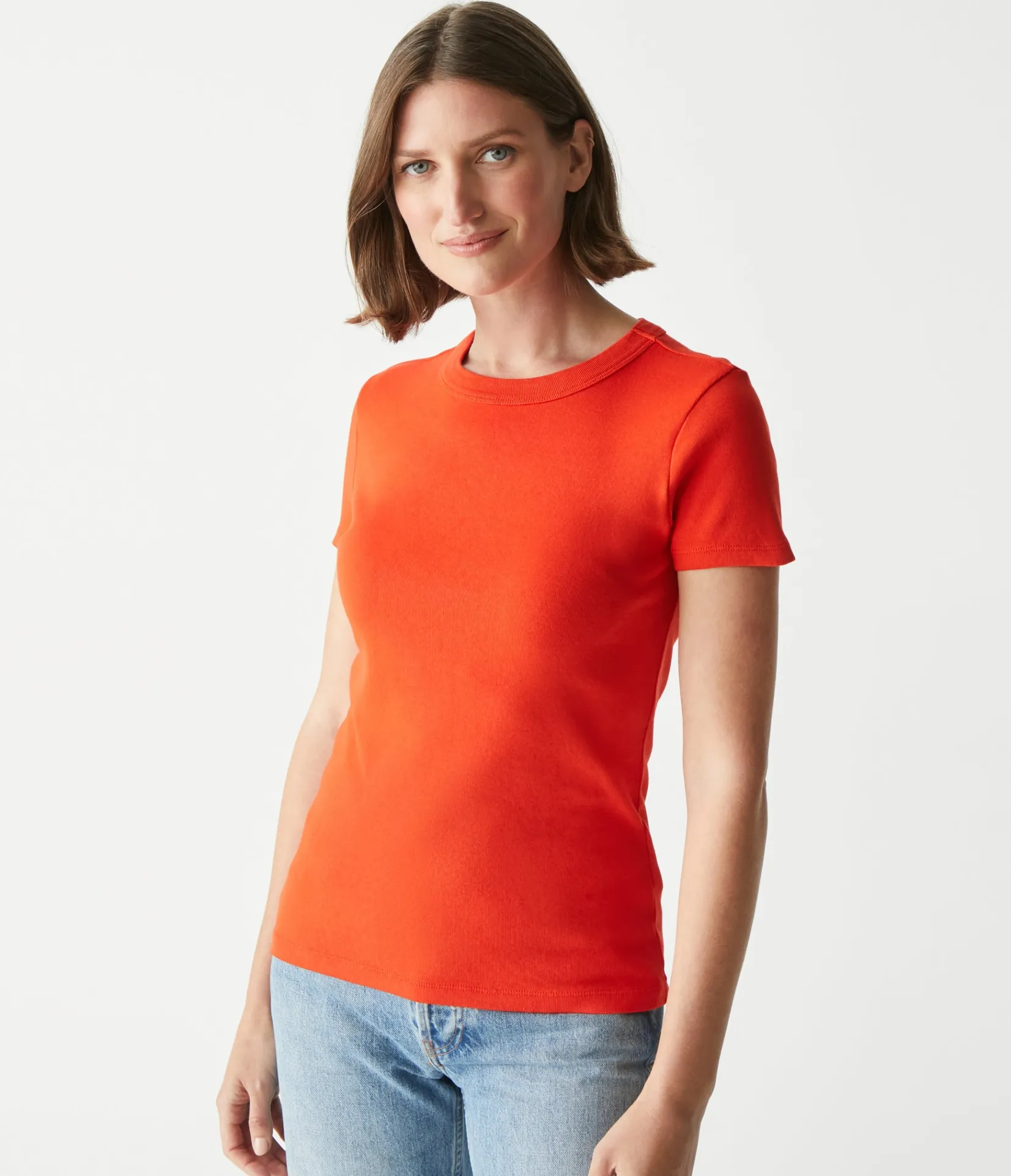 lexy_tee_104.webp Michael Stars Lexy Tee- T-Shirts | 1x1 Cotton T-Shirts