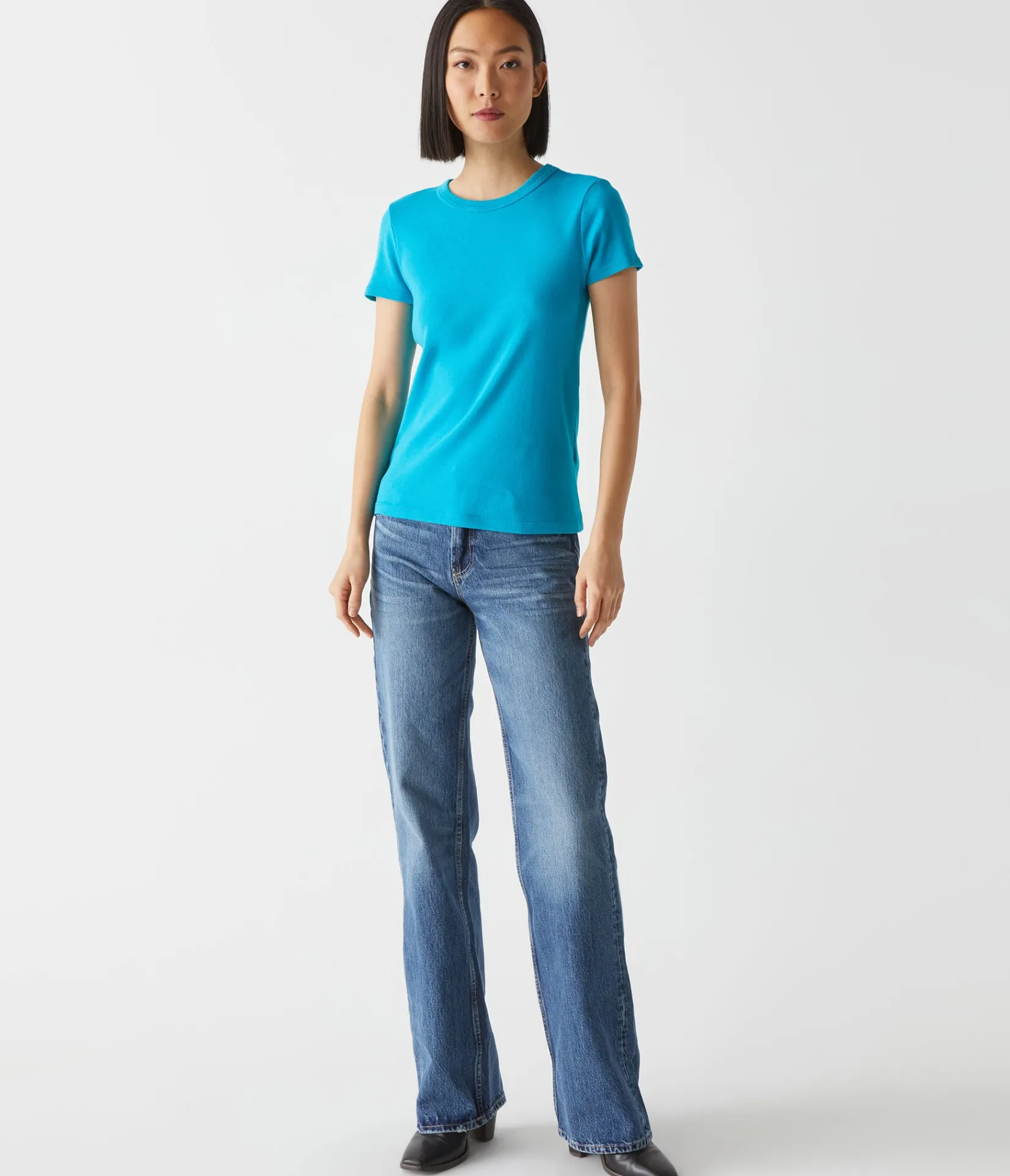 lexy_tee_109.webp Michael Stars Lexy Tee- T-Shirts | 1x1 Cotton T-Shirts